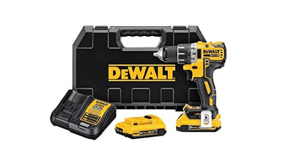 DEWALT DCD791D2 20V MAX XR Li-Ion 0.5" 2.0Ah Brushless Compact Drill/Driver Kit