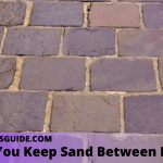 how do you keep sand between pavers